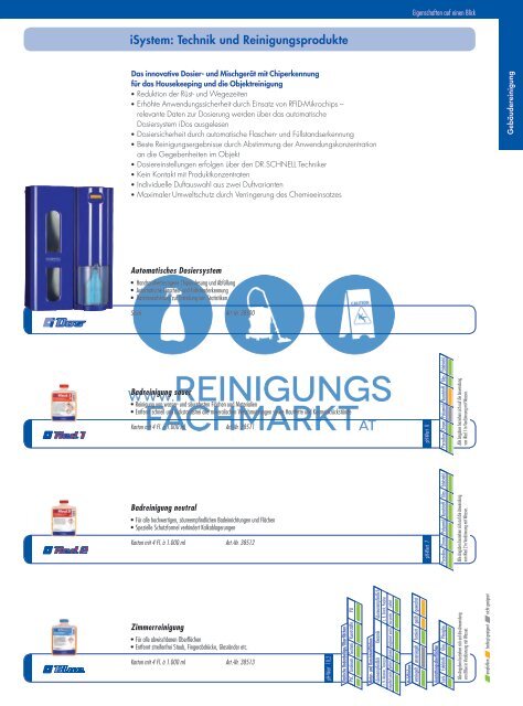 DR. Schnell Produktkatalog powered by Reinigungsfachmarkt