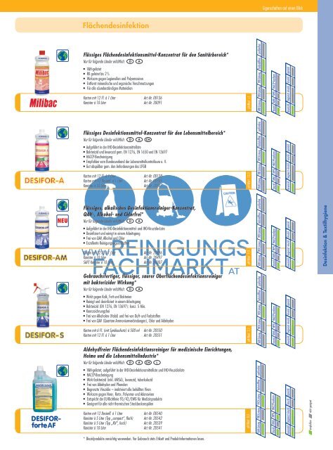 DR. Schnell Produktkatalog powered by Reinigungsfachmarkt