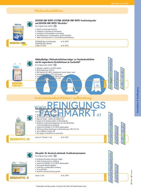 DR. Schnell Produktkatalog powered by Reinigungsfachmarkt