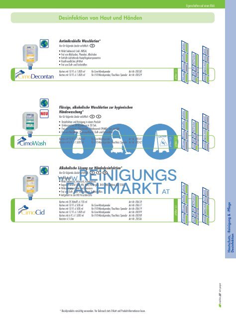 DR. Schnell Produktkatalog powered by Reinigungsfachmarkt