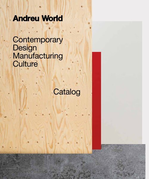 ANDREU WORLD_GENERAL CATALOGUS NEW 2017