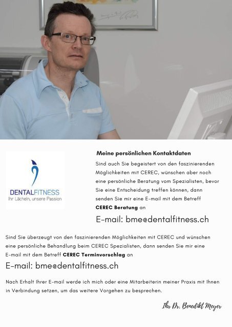 Eine Keramikkrone in nur 1 Sitzung mit CEREC Spezialreport