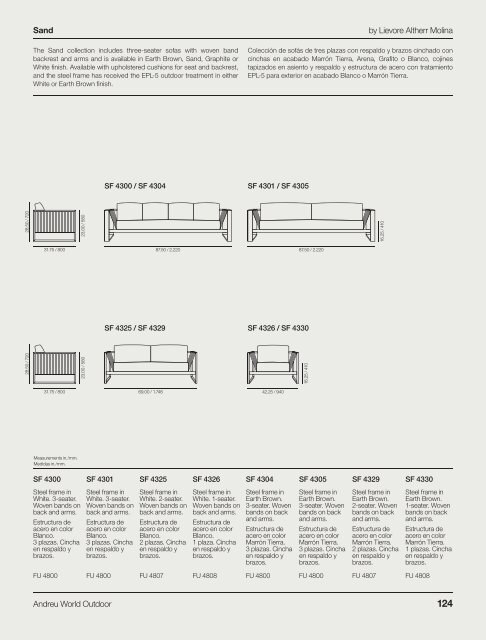 ANDREU WORLD_OUTDOOR CATALOGUS NEW 2017