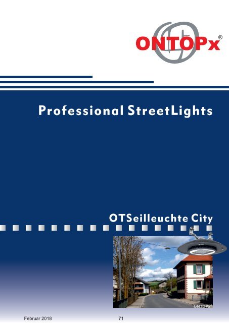 ONTOPx Seilleuchte City Lighting