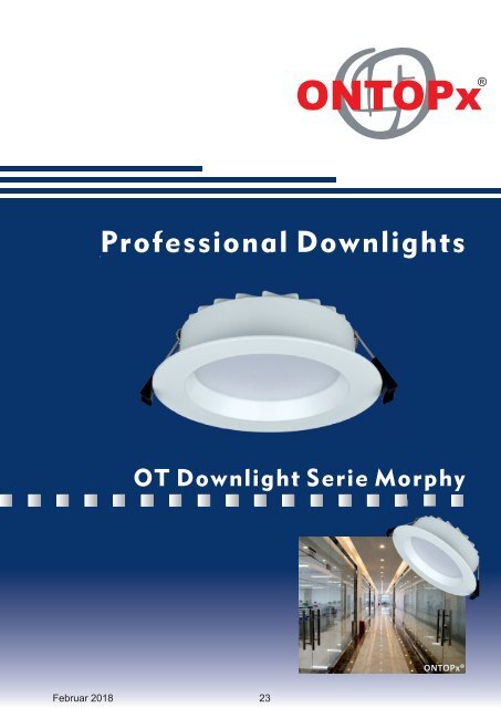 ONTOPx LED Downlight Morphy