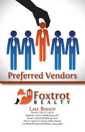 Preferred Vendor Booklet