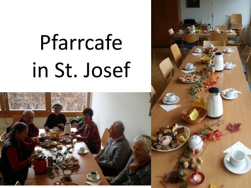 Pfarre St. Josef Jahresrückblick 2017