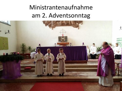 Pfarre St. Josef Jahresrückblick 2017