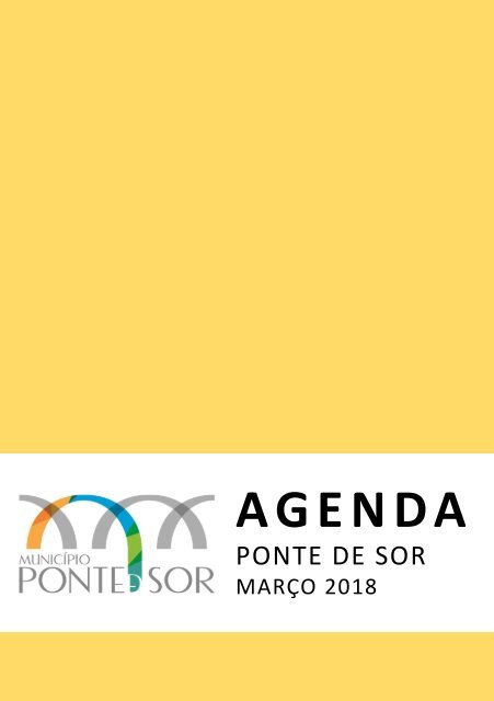 Agenda Ponte de Sor - março 2018