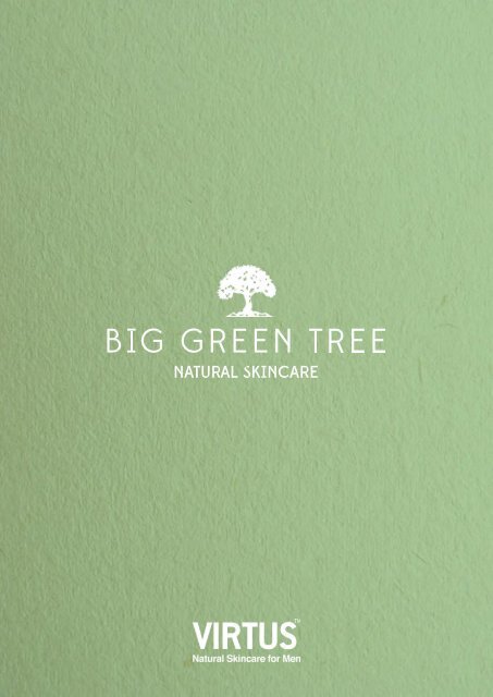 Big Green Tree Natural Skincare product brochure - March 2018