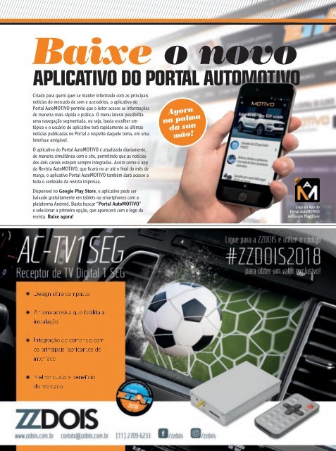 Revista AutoMOTIVO - Edição 126, de março de 2018