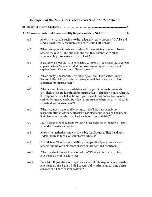 The 21st Century Charter Schools Initiative