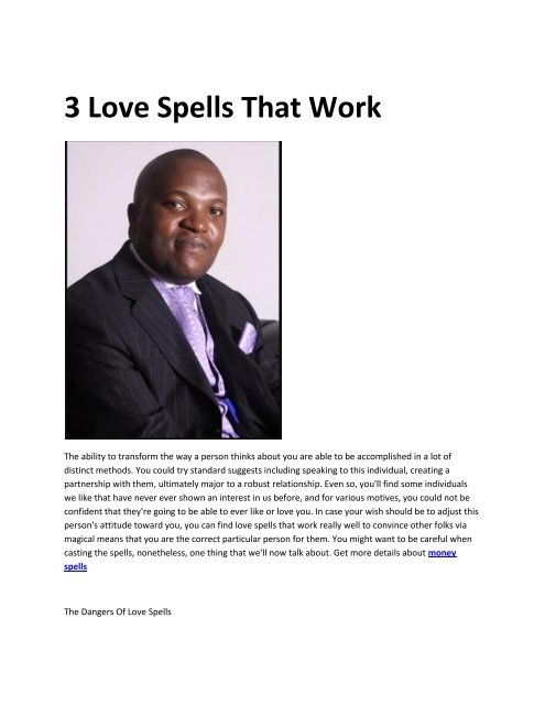 6 love spells