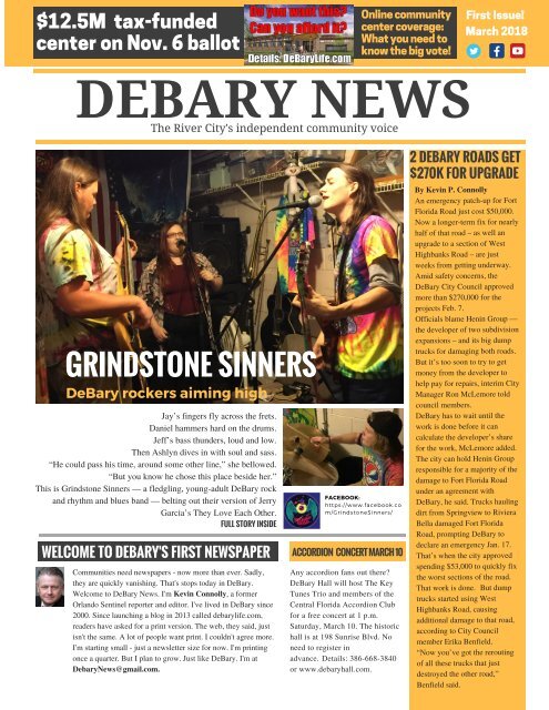 DeBary News: March 2018