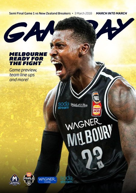 Game day program Semi Final 1