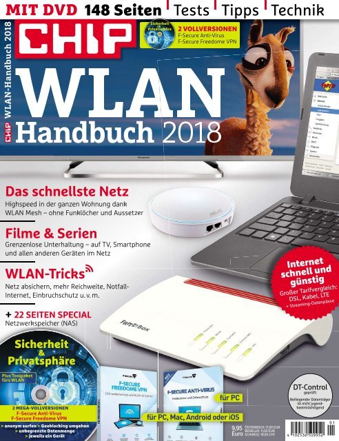 Chip Magazin Sonderheft WLAN Handbuch 2018