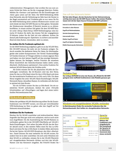 Chip Magazin Sonderheft WLAN Handbuch 2018