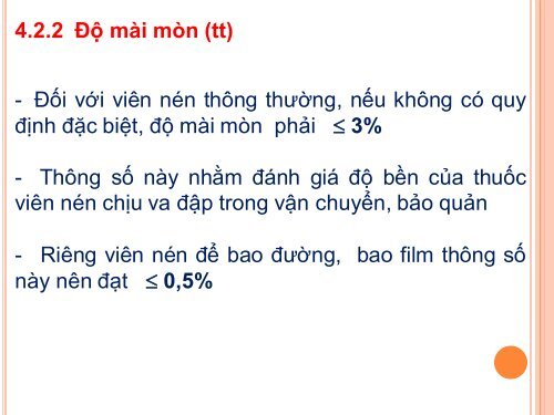 BG Kỹ thuật Bào chế viên nén