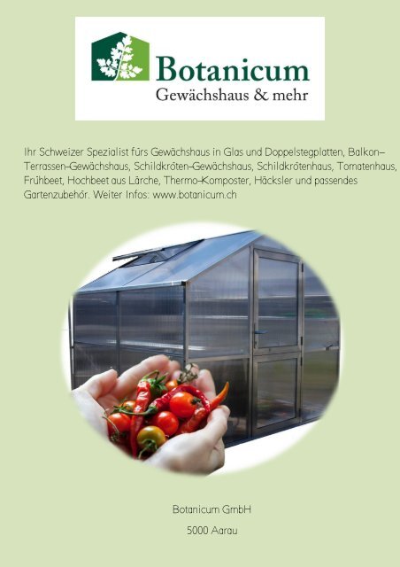 Gewaechshaus-Hochbeet-Katalog KGT-Botanicum-Aarau