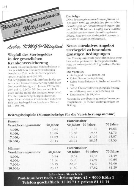 Der Burgbote 1988 (Jahrgang 68)