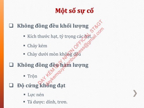 Kỹ thuật sản xuất thuốc Viên nén Nguyễn Phúc Nghĩa