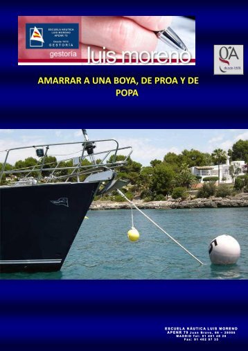 AMARRARSE A UNA BOYA, DE PROA Y DE POPA - Todoslosbarcos.es