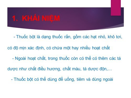 Kỹ thuật bào chế thuốc bột & viên tròn