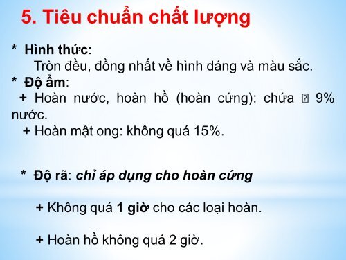 Kỹ thuật bào chế thuốc bột & viên tròn