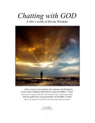 Chatting with GOD