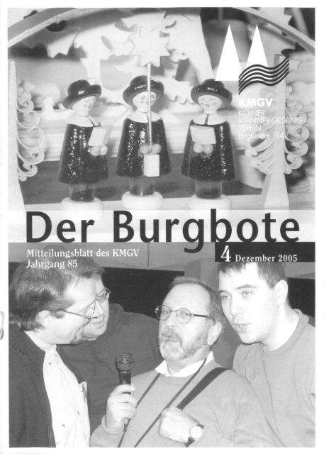 Der Burgbote 2005 (Jahrgang 85)