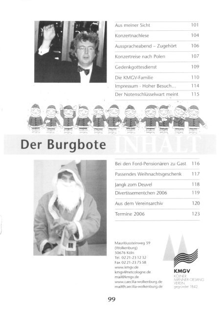 Der Burgbote 2005 (Jahrgang 85)