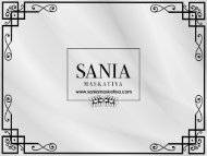 New Arrivals Women Clothing from Sania Maskatiya