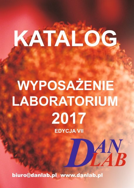 katalog DANLAB 2017 Laboratory equipment DANLAB 2017