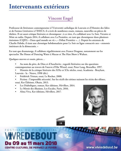 Vivre Debout Dossier de presse 2 flip