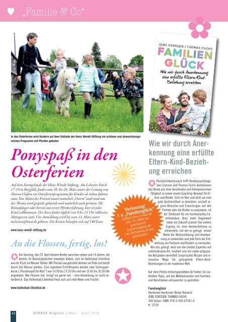 HORNER Magazin | März-April 2018