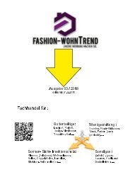 Fashion WohnTrend Ausgabe 03-2018 