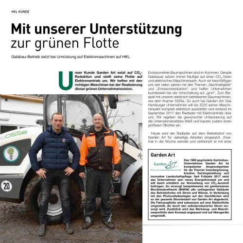 HKL MIETPARK MAGAZIN | Frühjahr 2018