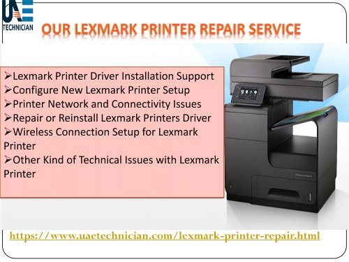 Get the support for Reinstall Lexmark Printer Call@+971-523252808