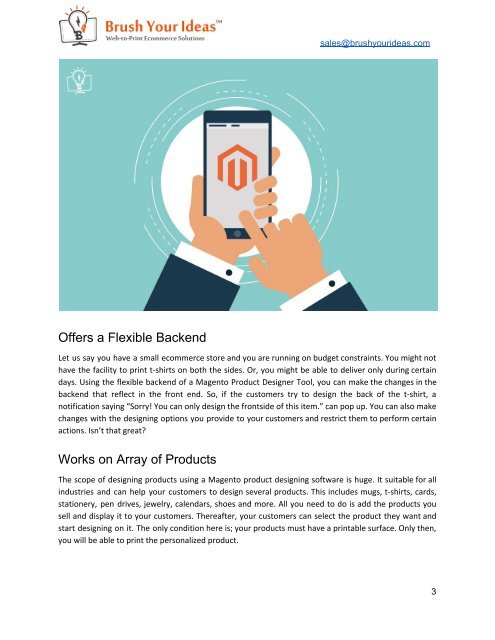 What Makes Magento Product Designer Tool the Best Product to Have in Today’s Times?