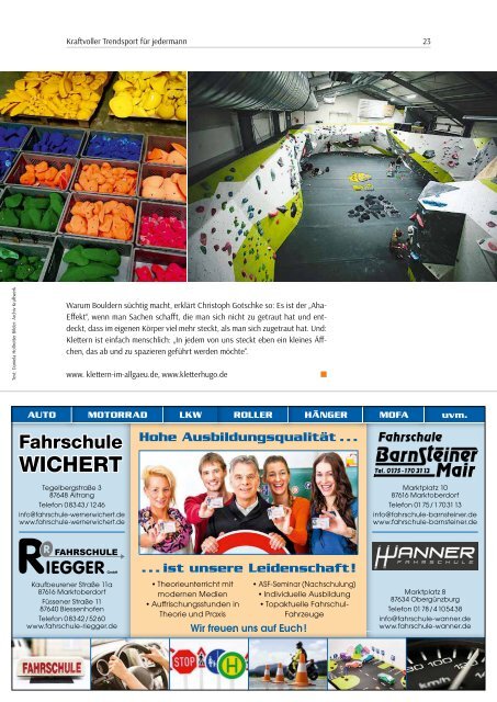 Griaß di' Magazin - Frühling 2018