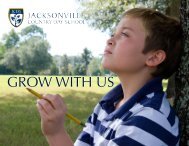 Grow with Us -- Jacksonville Country Day School