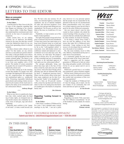 West Newsmagazine 3-7-18