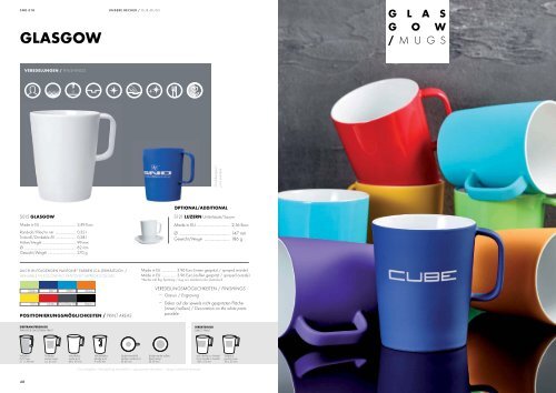 VIP-Katalog Tassen, Becher, Porzellan für Genießer