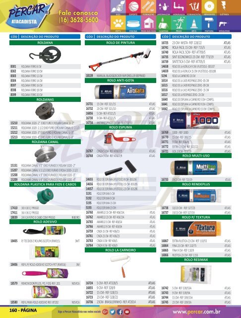 Catálogo de Produtos 2018 - Grupo Percar Atacadista