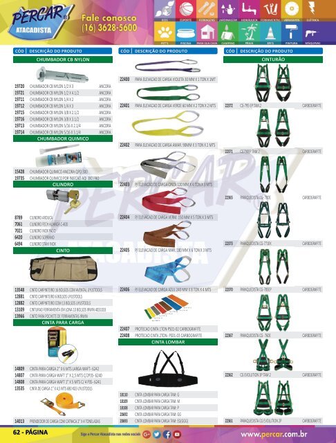 Catálogo de Produtos 2018 - Grupo Percar Atacadista