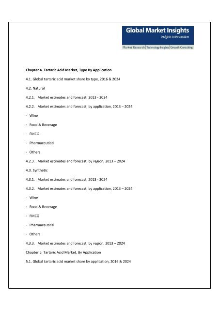 Tartaric Acid Market Pdf2