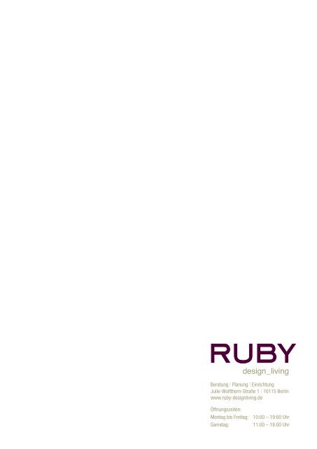 RUBY Outdoor 2018