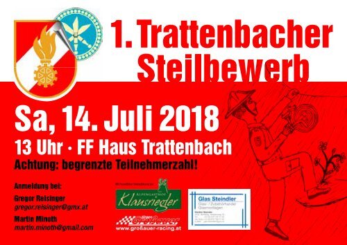 Flyer Steilbewerb