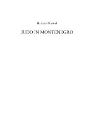 Judo In Montenegro