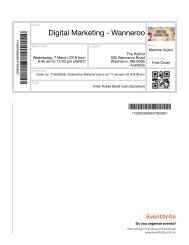 Business ticket